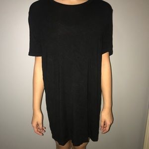 Brandy Melville Black T Shirt Dress